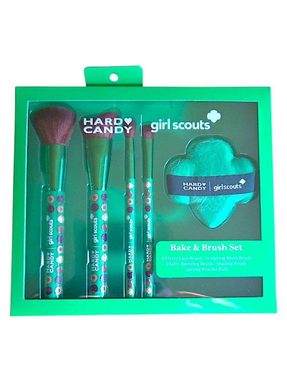 Hard Candy x Girl Scouts 5-piece Bake & Brush Limited Edition Makeup Brush Set